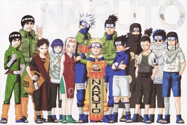 All about the Naruto series